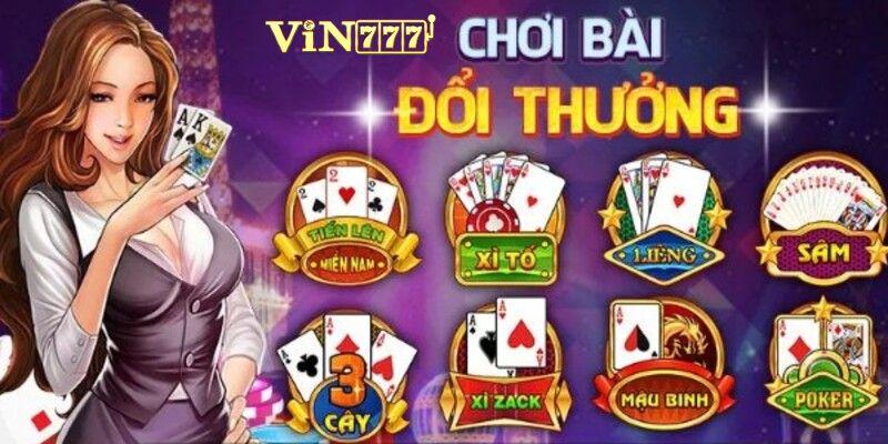 Đăng ký Vin777 nhều game bài đổi thưởng